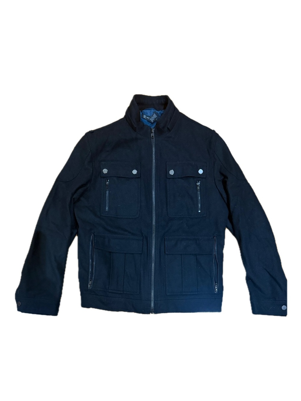 INC International Concepts Men's Dark Blue Field Jacket